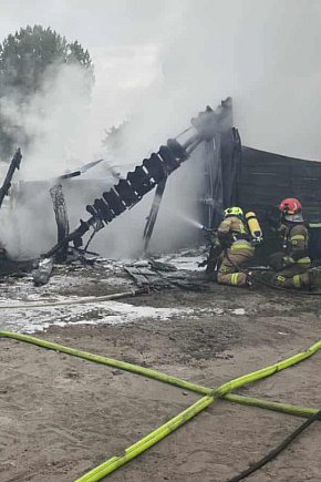 Pożar w Dorposzu Chełmińskim – dramat o poranku-10059