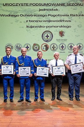 Odważni i niezawodni: wyróżnienia dla ratowników WOPR-10412