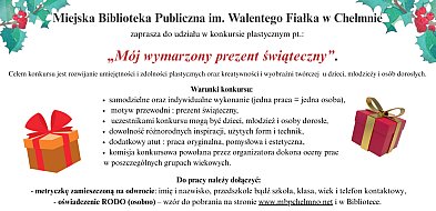 Konkurs plastyczny "Mój wymarzony prezent świąteczny"-97364