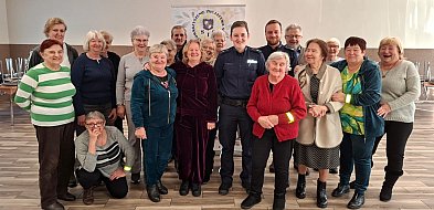 Chełmińscy policjanci na spotkaniach z Seniorami