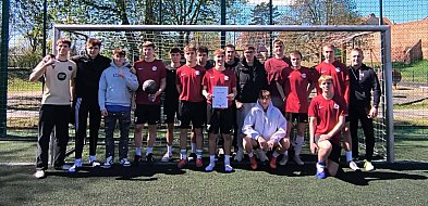 Reprezentacja ZS 2 Chełmno w finale piłkarskiej Licealiady