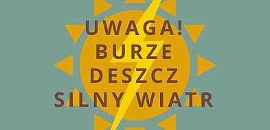 Dziś: burze, deszcz i porywisty wiatr