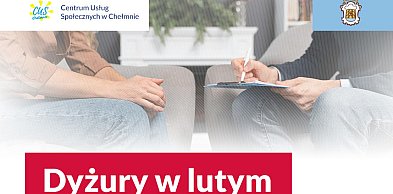 Dyżury w lutym w Punkcie Konsultacyjnym