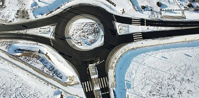 Bezpieczne rondo w Broniewicach