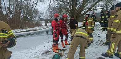 Szkolenie z ratownictwa lodowego