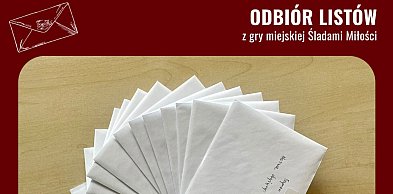 Odbiór listów z gry miejskiej "Śladami Miłości"