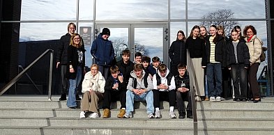 Z uczniami "czwórki" rozpoczęliśmy letni semestr Lekcji w Starostwie!