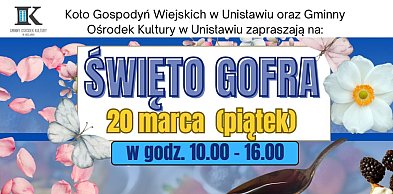 Święto gofra w Unisławiu - to już jutro!