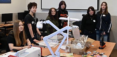 Tłumy uczniów na "Spotkaniu z ciekawymi zawodami" w ZS CKZ w Grubnie