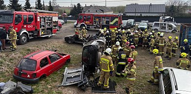 Szkolenie podstawowe strażaków ratowników OSP powiatu chełmińskiego