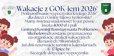 Wakacje z GOK-iem 2026