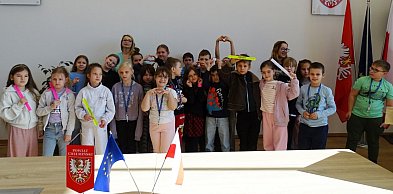 Lekcja w Starostwie. Drugoklasistów z "dwójki" gościliśmy z przyjemnością!