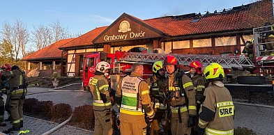 Nowe informacje w sprawie pożaru "Grabowego Dworu"