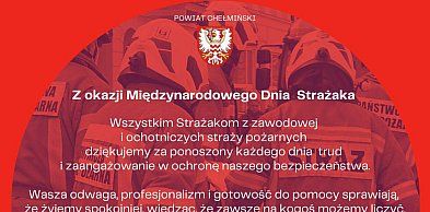 Dziś Międzynarodowy Dzień Strażaka