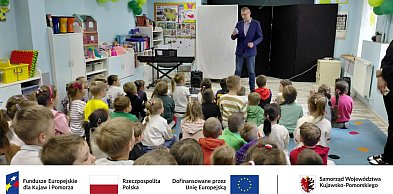 Kropelka Chełmińska-Plusk– z wizytą w Miejskim Przedszkolu Tęczowy Zakątek