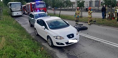 Poranny wypadek na Dworcowej