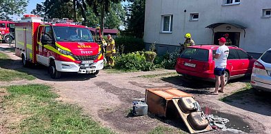 Pożar mieszkania w Papowie Biskupim. Szybka akcja strażaków...