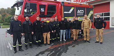 Wczoraj odwiedzili nas druhowie z jednostki OSP Rybieniec-96426