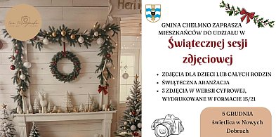 Świąteczne, bezpłatne sesje zdjęciowe dla mieszkańców Gminy-97421