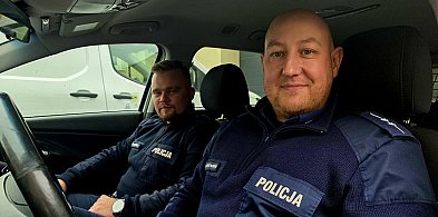 Wzorowa interwencja policjantów chełmińskiej "drogówki"-97875