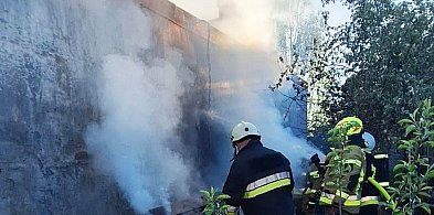 Pożar budynku mieszkalnego w Unisławiu. Akcja strażaków przy ul. Lipowej
