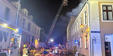 Szczegóły dotyczące pożaru przy ul. 22 Stycznia w Chełmnie