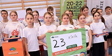 Sztafeta do HMŚ Kujawy Pomorze 26 na siatkarskim boisku