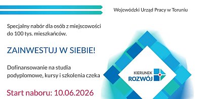 „Kierunek – Rozwój” – nabór dla mieszkańców...