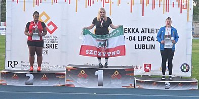 Julia Piotrowska z NADWIŚLANINA z brązowym medalem Mistrzostw Polski