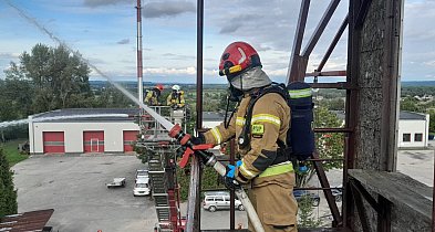 Strażacy przeprowadzili ćwiczenia praktyczne -95669