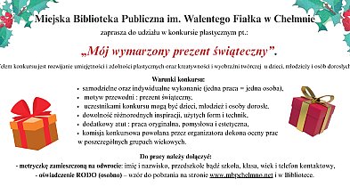 Konkurs plastyczny "Mój wymarzony prezent świąteczny"-97364