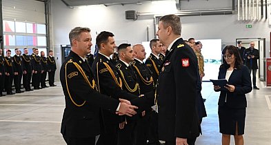 Wyróżnienia dla chełmińskich strażaków podczas uroczystości w Grudziądzu-97406