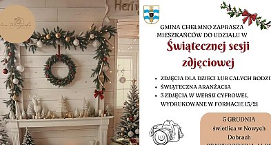 Świąteczne, bezpłatne sesje zdjęciowe dla mieszkańców Gminy-97421