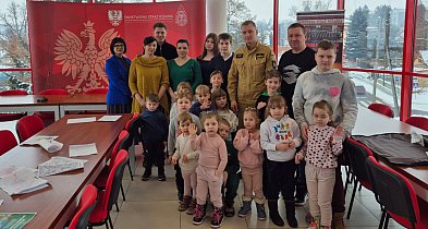 "Wpadnij do strażnicy": Wyjątkowa wizyta małych odkrywców w straży pożarnej