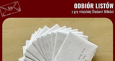 Odbiór listów z gry miejskiej "Śladami Miłości"