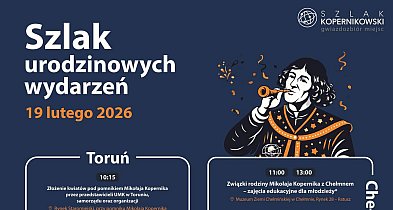 Urodziny Kopernika świętujemy w czterech miastach jednocześnie!