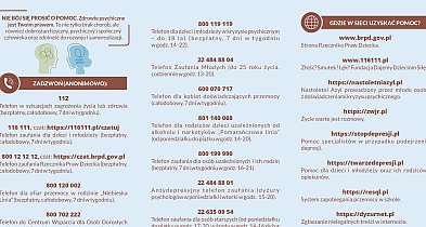 Depresja to nie wstyd. Dziś Ogólnopolski Dzień Walki z Depresją