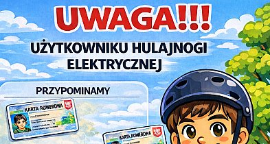 Przypominamy o zmianach w przepisach dotyczących hulajnóg elektrycznych