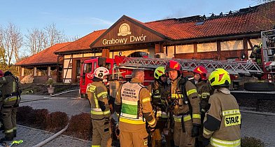 Nowe informacje w sprawie pożaru "Grabowego Dworu"