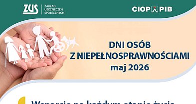 ZUS zaprasza na Dni Osób z Niepełnosprawnościami