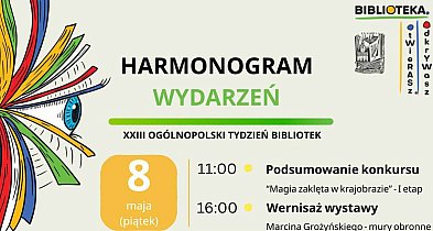Już jutro rozpoczynamy XXIII Ogólnopolski Tydzień Bibliotek