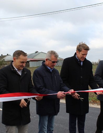 Otwarcie drogi powiatowej Lisewo-Mgoszcz po przebudowie-96833