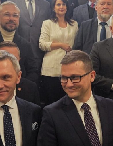 Sześć ważnych stanowisk. Starosta Chełmiński na konwencie w Golubiu Dobrzyniu-98310