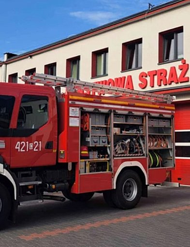 Interwencja strażaków przy ul. 22 Stycznia w Chełmnie-98496