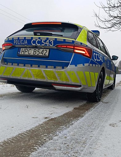 Dzięki szybkiej reakcji policjantów Senior w porę otrzymał pomoc