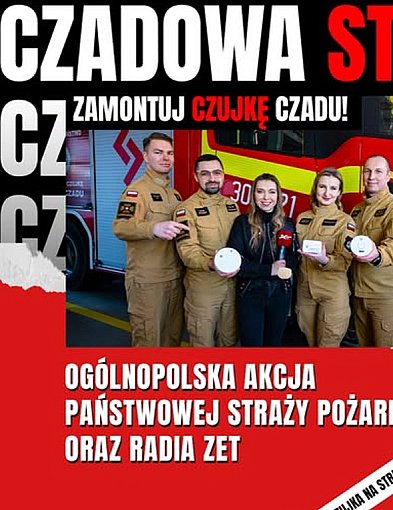 5 lutego odbierz czujnik dymu lub czadu! w ramach akcji Radia ZET