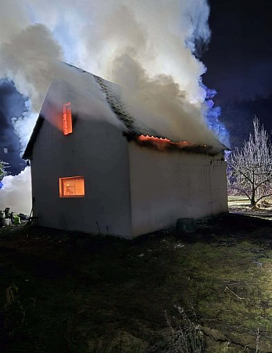 Pracowita noc strażaków w okolicach Chełmna. Dwa pożary w odstępie kilku godzin