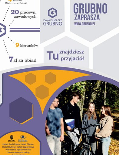 Spotkanie z ciekawymi zawodami w ZS CKZ w Grubnie