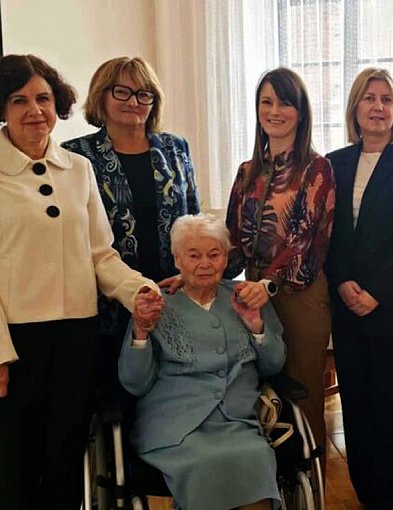 Setne urodziny Pani Krystyny Nadolnej