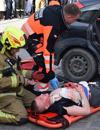 Tragiczny wypadek w centrum Chełmna